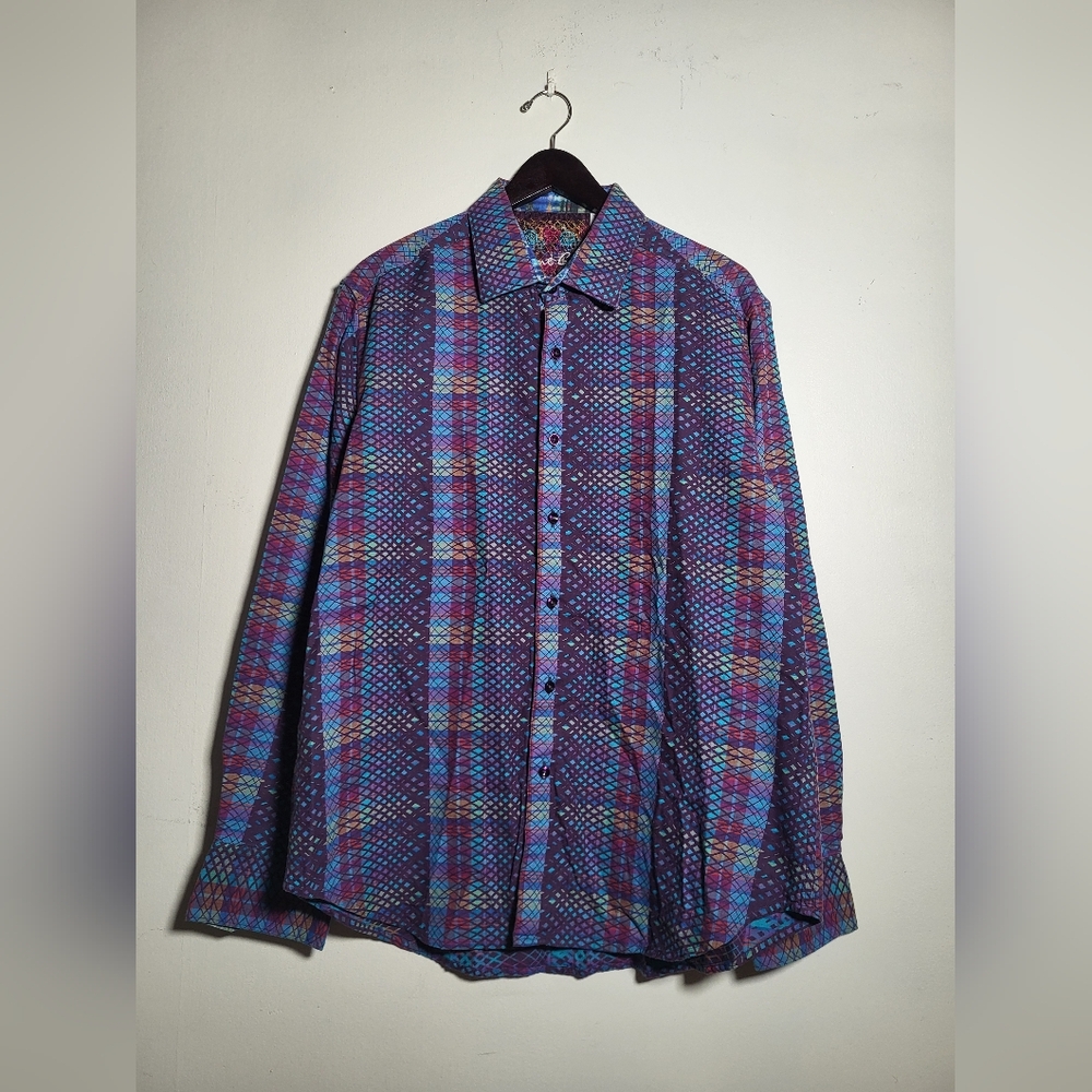 👕🌶 Robert Graham "Albert Finney" Collared Longsleeve Button Up Shirt